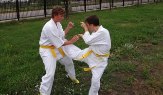 Zgrupowanie karateków KSW KYOKUSHIN w Ząbkach Zgrupowanie karateków KSW KYOKUSHIN w Ząbkach